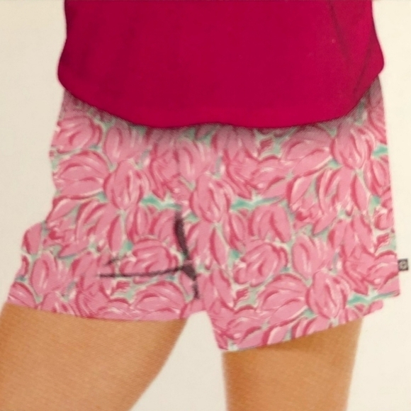 {M} Lauren James Pink Tulip Shorts - Picture 1 of 9